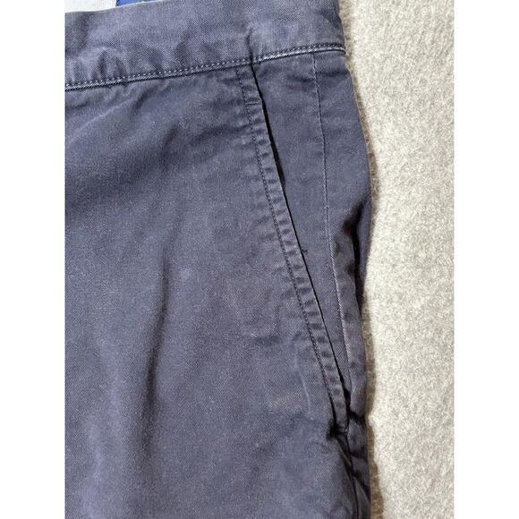 Polo Ralph Lauren Shorts Mens W34 Stretch Classic Fit Navy Blue Chino Golf - Picture 10 of 14